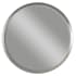 Uttermost Serenza 42" Diameter Circular Framed Bathroom Mirror Silver Leaf
