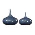 Uttermost Zayan 7-7/8" Tall Ceramic Vase - Set of (2) Blue