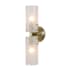 Uttermost Mistie 2 Light 17" Tall Wall Sconce Brass