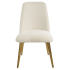 Uttermost Vantage 21" Wide Dining Chair Brushed Brass