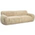 Uttermost Abide 96" Wide Fabric Sofa Caramel