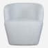 Uttermost Mist 29" Wide Wood Framed Polyester Swivel Accent Chair Cloud Blue