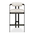 Uttermost Kalmar 20" Wide Acrylic Bar Stool Java Black / Oyster White