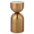Uttermost Golden Vessel 10" Wide Stainless Steel Accent Table Plated Gold