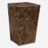 Uttermost Poe 14" Wide Marble Accent Table Brown
