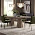 Uttermost Caledon 114" Wide Oak and Plywood Table Natural