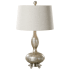 Uttermost Vercana 29" Tall Vase Table Lamp Smoked Mercury / Brushed Nickel
