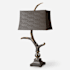 Uttermost Stag Horn 41" Tall Buffet Table Lamp Multi-Colored