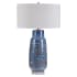 Uttermost Magellan 32" Tall Ceramic Table Lamp Blue
