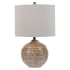 Uttermost Lagos 22" Tall Vase Table Lamp Aged Taupe