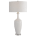 Uttermost Strauss 34" Tall Ceramic Table Lamp White