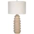 Uttermost Uplift 30" Tall Table Lamp Bleached Wood