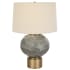 Uttermost Lunia 25" Tall Table Lamp Gray