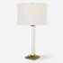 Uttermost Crystal Column 28" Tall Buffet Table Lamp Multi-Colored