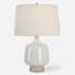 Uttermost Opal 25" Tall Buffet Table Lamp White