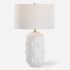 Uttermost Emerie 26" Tall Accent Table Lamp Chalk White