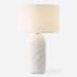 Uttermost Vieste 28" Tall Buffet Table Lamp Vieste White