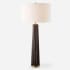 Uttermost Forage 32" Tall Buffet Table Lamp Dark Scalloped