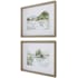 Uttermost Serene 21" x 27" Framed Landscapes Graphic Print - Set of 2 Multicolored