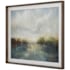 Uttermost Blue Reverie 36" x 42" Framed Landscapes Graphic Print Multicolored