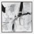 Uttermost Looping 56" x 56" Framed Abstract Drawing Print Gray