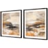 Uttermost Cinnamon Shore 36" x 36" Framed Landscapes Painting - Set of 2 Multicolored
