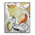 Uttermost Charcoal Improvision 60" x 50" Framed Abstract Painting Multicolored