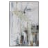 Uttermost Natural Springs 62" x 62" Framed Abstract Painting Silver