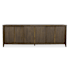 Uttermost Botero 30" Wide 3 Door Wood and Wood Veneer Accent Cabinet Walnut
