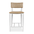 Uttermost Calbas 20" Wide Counter Stool Crisp White