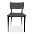 Uttermost Calbas 20" Aluminum Dinner Chair Java Black