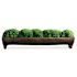 Uttermost Canal 5" Tall Aluminum Faux Flora Planter Oxidized Bronze