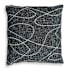 Uttermost Loopy Loop Abstract Acrylic Covered Polyester Filled Accent Pillow Onyx