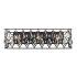 Varaluz Windsor 24" Wide Vanity Light Carbon / Havana Gold