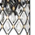Varaluz Windsor 2 Light 21" Tall Wall Sconce Carbon / Havana Gold