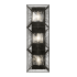 Varaluz Arcade 3 Light 21" Tall Wall Sconce Carbon