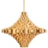 Varaluz Totally Tubular 17 Light 41" Wide Waterfall Chandelier Antique Gold