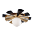Varaluz Daphne 10" Tall Wall Sconce Matte Black