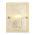 Varaluz Morgan 10" Tall Wall Sconce Satin Brass
