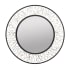 Varaluz Estela 30" Diameter Circular Steel Framed Bathroom Mirror Matte Black / French Gold