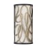 Varaluz Scribble 2 Light 16" Tall Wall Sconce Matte Black / Artifact / Taupe