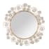Varaluz Ethereal Rose 37-3/4" Diameter Circular Steel Framed Bathroom Mirror Havana Gold Ombre