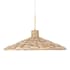 Varaluz Hilton Head 5 Light 26" Wide Pendant French Gold / Natural Seagrass