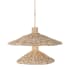 Varaluz Hilton Head 9 Light 26" Wide Pendant French Gold / Natural Seagrass