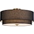 Vaxcel Lighting 4 Light 21" Wide Flush Mount Drum Ceiling Fixture Matte Brass