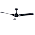 Vaxcel Lighting Austin 52" 3 Blade LED Outdoor Ceiling Fan with Remote Control Black and Chrome