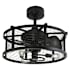 Vaxcel Lighting Humboldt 21" 3 Blade Indoor Ceiling Fan with Remote Control Black