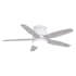 Vaxcel Lighting 44" 5 Blade Indoor LED Ceiling Fan White