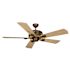 Vaxcel Lighting Log Cabin 52" 5 Blade Indoor Ceiling Fan - Blades Included Weathered Patina