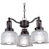 Vaxcel Lighting Roland 3 Light 17" Wide Chandelier Oil Rubbed Bronze